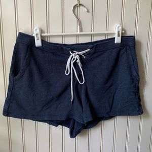 Lace up shorts made by aerie